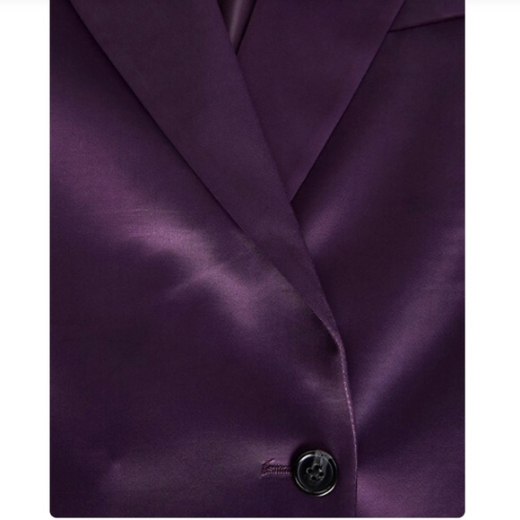 Elegant Purple Women's Blazer - Picture 5 of 5